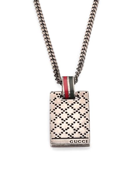 gucci necklace for mens|diamond earrings for men gucci.